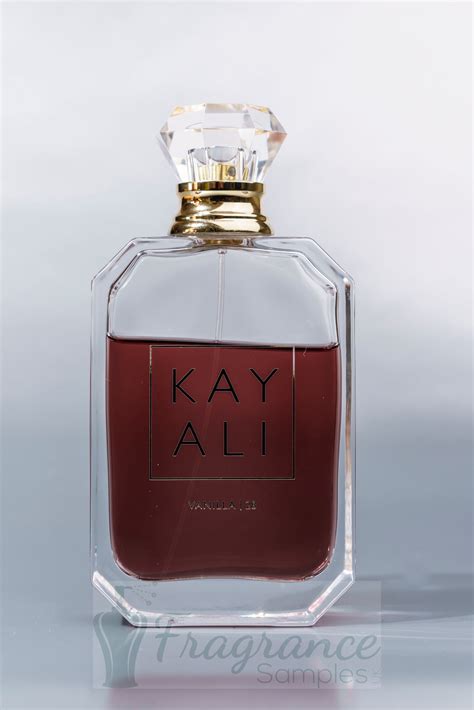 kayali vanilla 28 perfume samples.